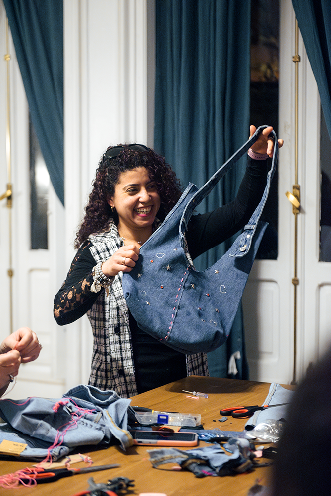 Detalle de la Maison Kiabi en Madrid